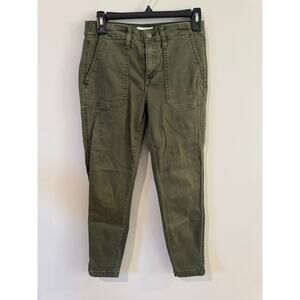 Studio Blue Cargo Skinny Pants Olive Green Size 26 – Stretch Utility Trousers